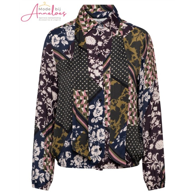 AndCo Woman Blouse Alisha BL474 Patch multi